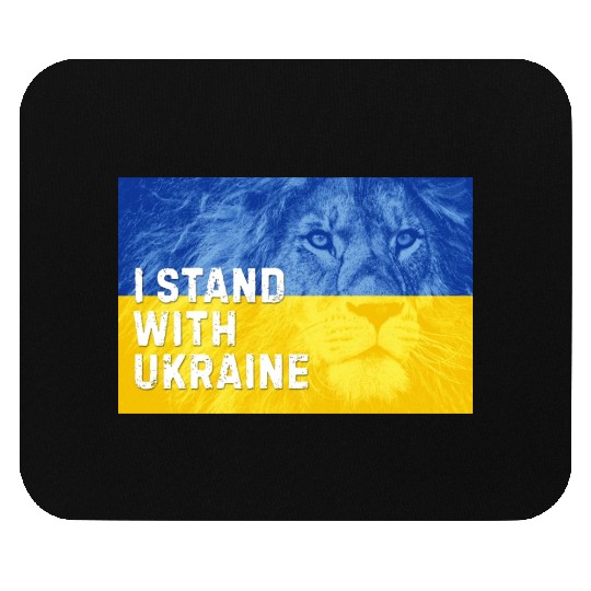 Ukraine Independence Day. I Stand with Ukraine Mouse Pads