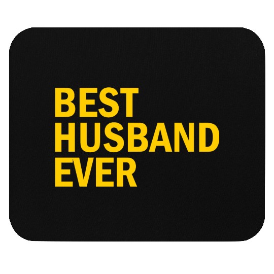 Best Husband Ever (yellow text) Mouse Pads