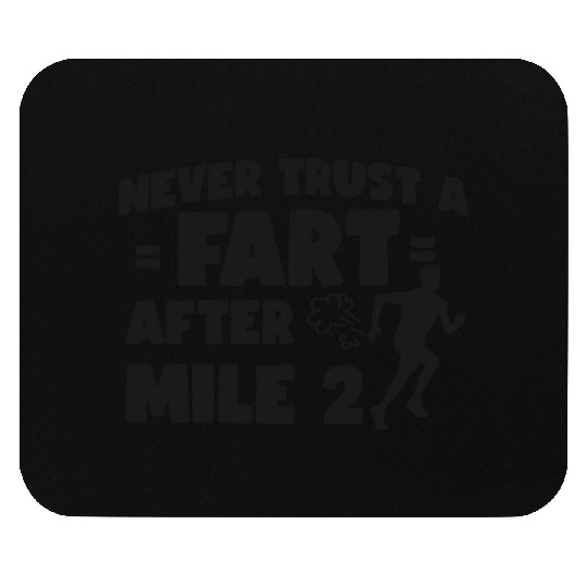 Running Runner Half Marathon Never Mouse Pads