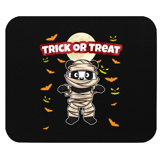 Trick Or Treat Scary Creepy Halloween Monster Mouse Pads