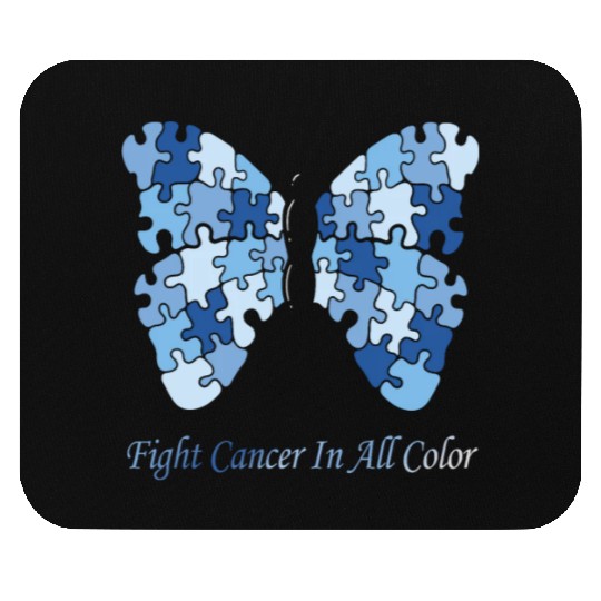 Cancer Sucks In Every Color Fighter Fight Support Mouse Pads