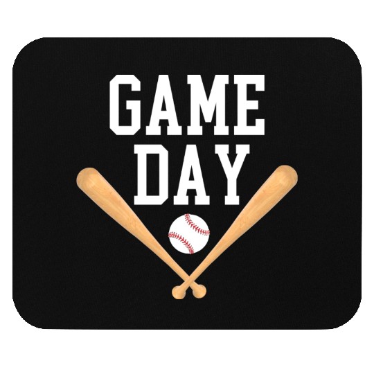 Game Day Baseball Baseball Life, Softball Mouse Pads