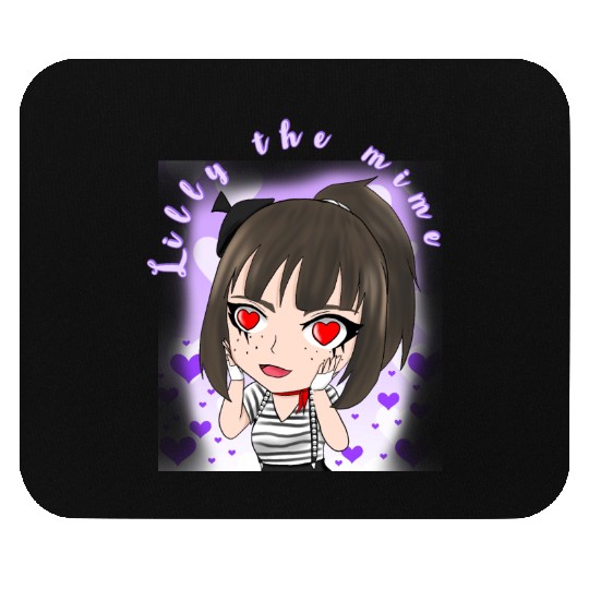 Lilly the Mime Mouse Pads