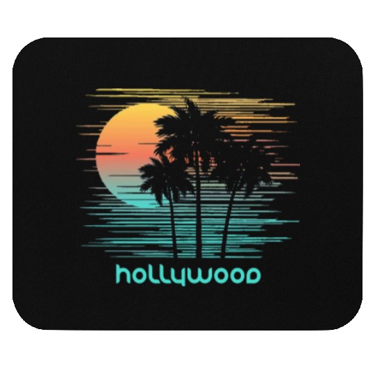 Hollywood California Stylish Souvenir Vacation Mouse Pads