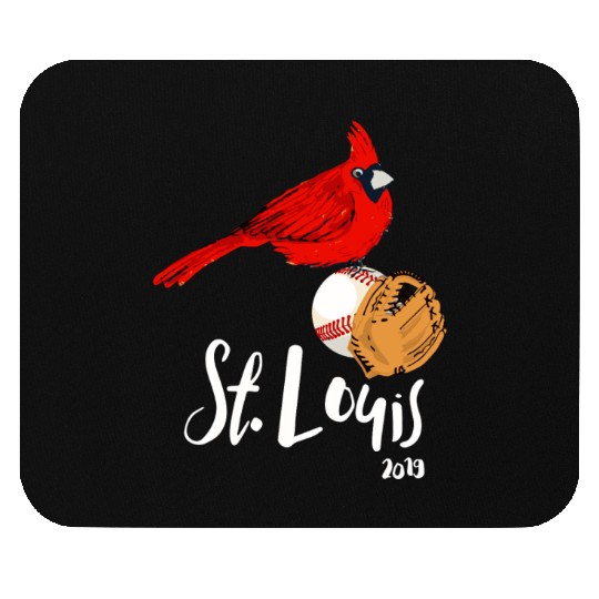Saint Louis Red Cardinal 2019 Bird Player Mouse Pads
