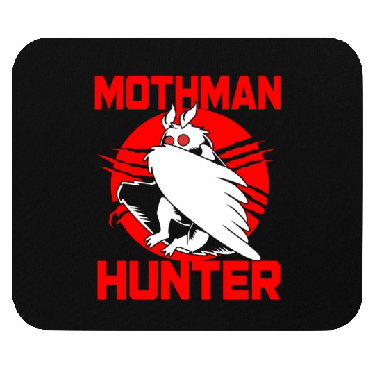 Cryptozoologist Cryptid Folklore Funny Mothman Mouse Pads