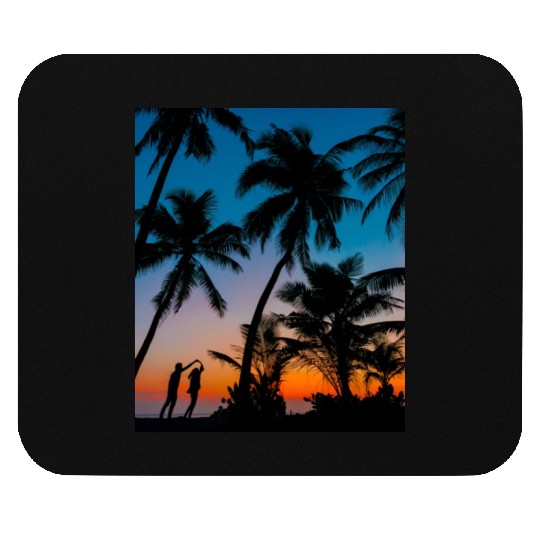 SWEETNESS OF DANCE -SUNSET IMAGE. Mouse Pads