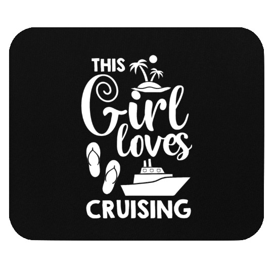 Cruise Ship Vacation Trip Party Sailing Boating Mouse Pads