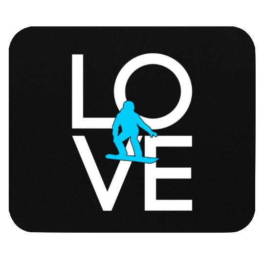 snowboarding Mouse Pads