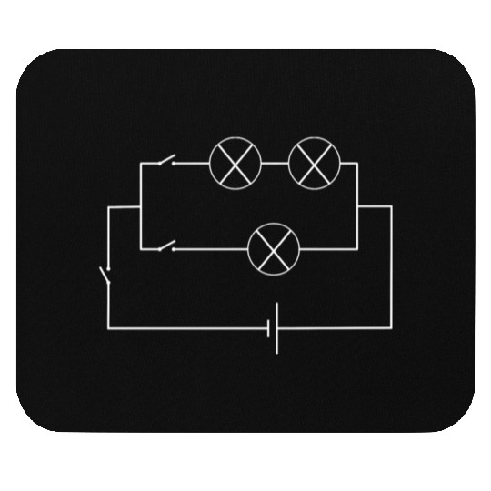Physics Electrical Circuit Science Teacher Nerd Mouse Pads