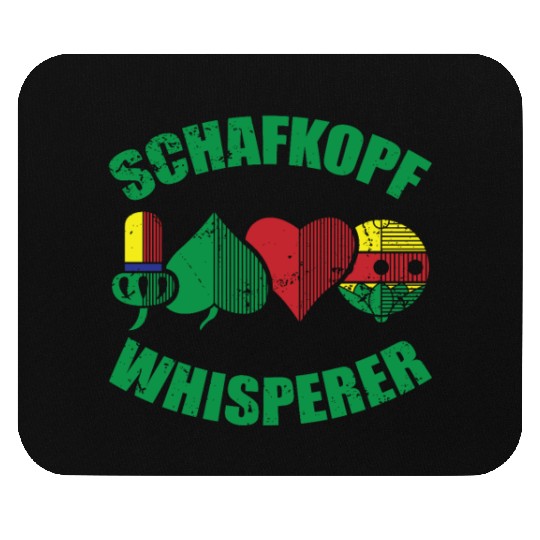 Sheepshead Whisperer Card Game Playing Card Mouse Pads