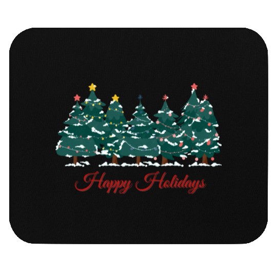 Happy Holidays Mouse Pads