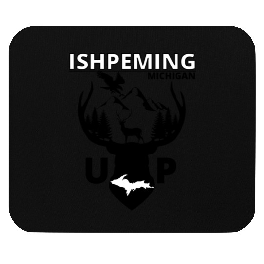 Ishpeming Michigan Upper Peninsula Mouse Pads