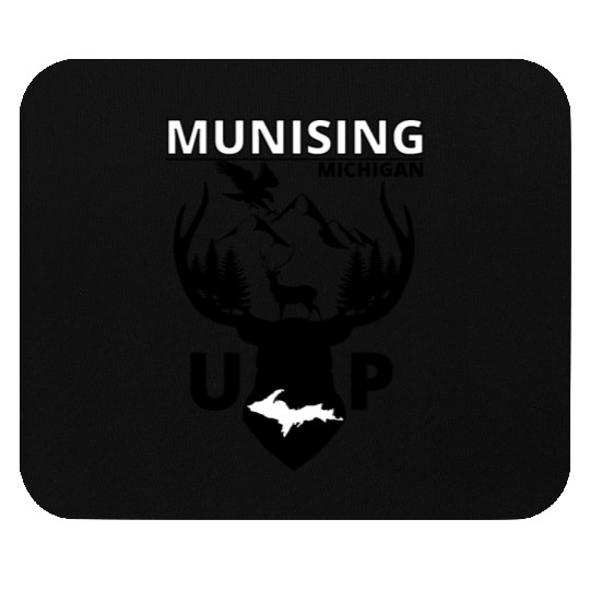 Munising Michigan Upper Peninsula Mouse Pads
