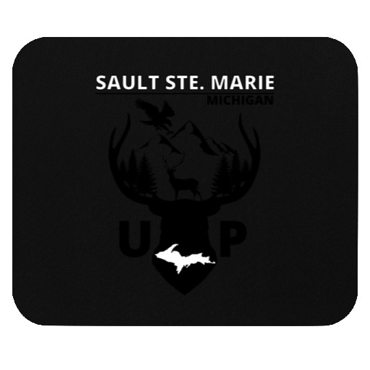 Sault Ste. Marie Michigan Upper Peninsula Mouse Pads