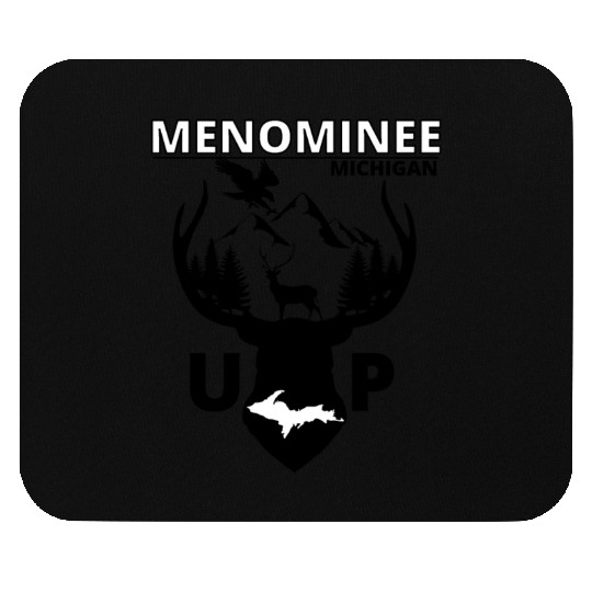 Menominee Michigan Upper Peninsula Mouse Pads
