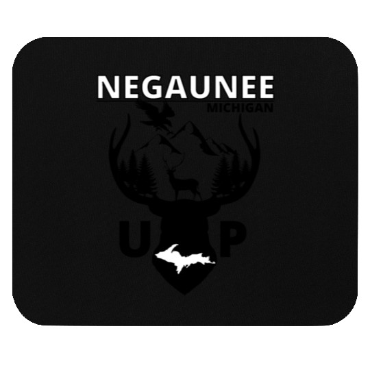 Negaunee Michigan Upper Peninsula Mouse Pads