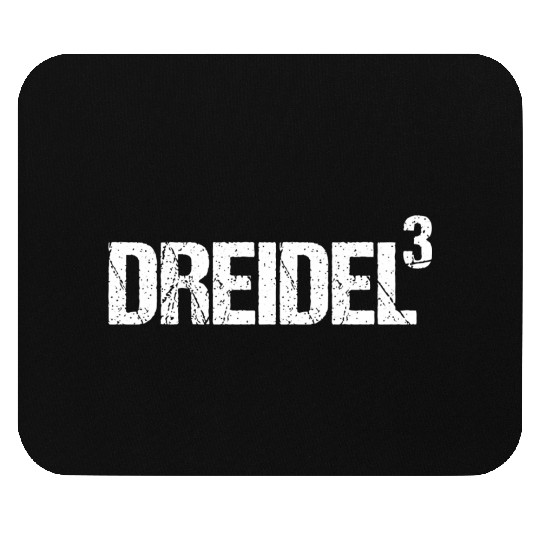 Funny Dreidel Dreidel Dreidel Cubed Hanukkah Math Mouse Pads