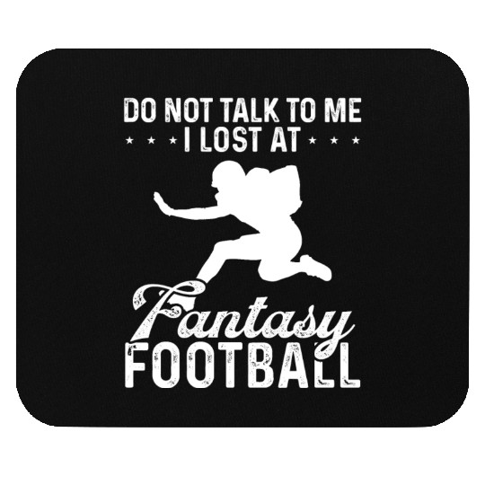 Player Lost at Fantasy Football Winner Team Mouse Pads
