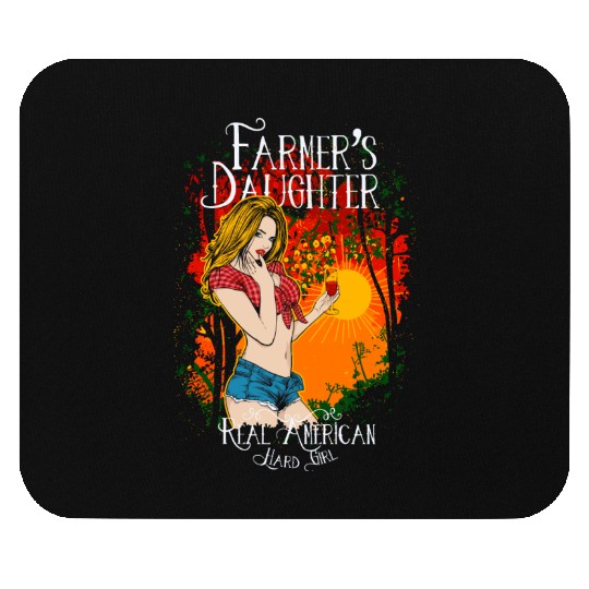 Farmer Daughter Mouse Pads
