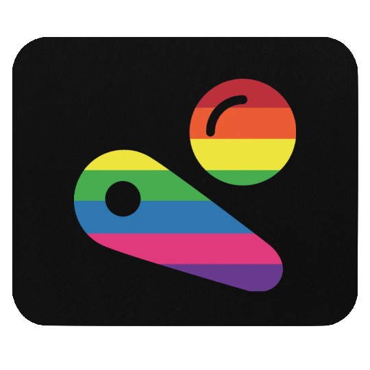 Pinball LGBT Player Mouse Pads