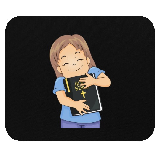 Hugging Bible Mouse Pads