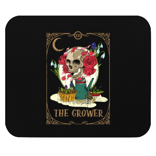 Grower Plants Tarot Card Occult Club Gothic Mouse Pads