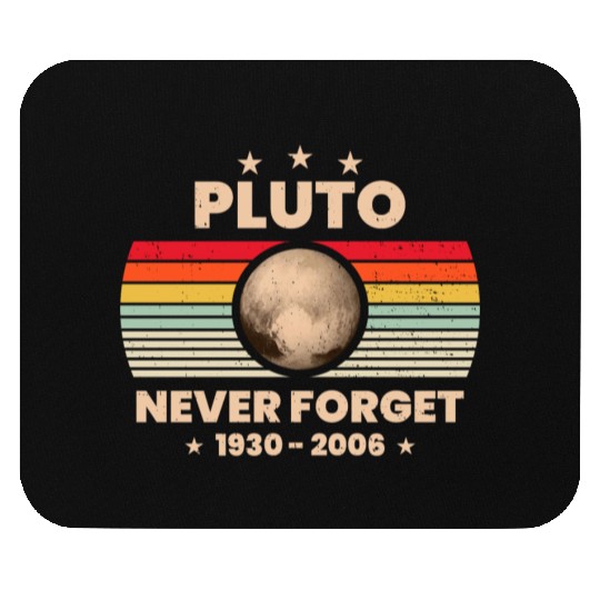Pluto Never Forget 1930 - 2006 Mouse Pads