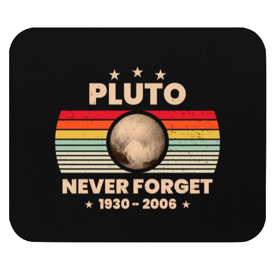 Pluto Never Forget 1930 - 2006 Mouse Pads
