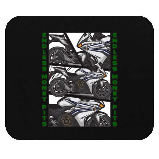 Street Bike Graphic Mouse Pads