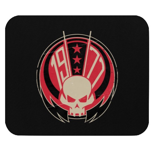 1977 Rebel Skull Mouse Pads