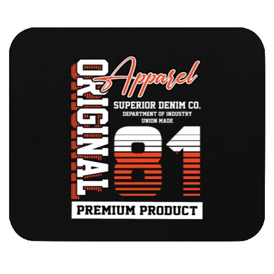 1981 Vintage Birthday Vintage Gift Retro Mouse Pads