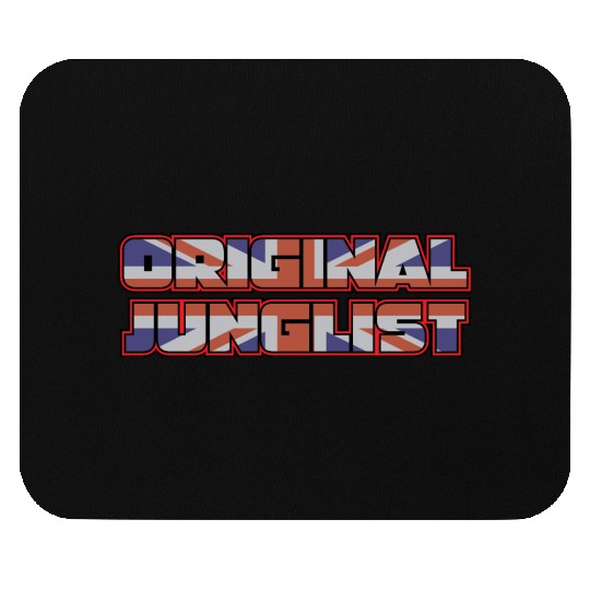 Original Junglist DNB Drum n Bass UK Remix Mouse Pads