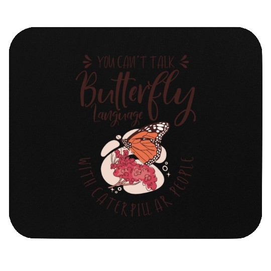 Celestial Art Butterfly Talking Mystical Insect Mouse Pads