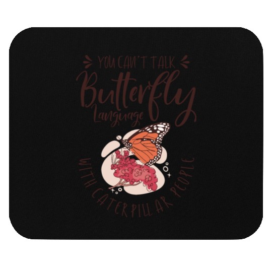 Celestial Art Butterfly Talking Mystical Insect Mouse Pads