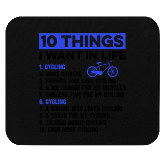 Cycling Riders Cyclist Bicycle Mountain Cycling Mouse Pads