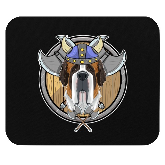 Saint Bernard I Valhalla I Viking Mouse Pads