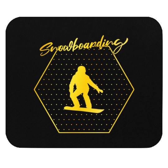 snowboarding Mouse Pads