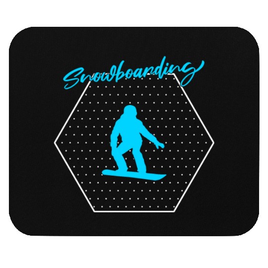 snowboarding Mouse Pads
