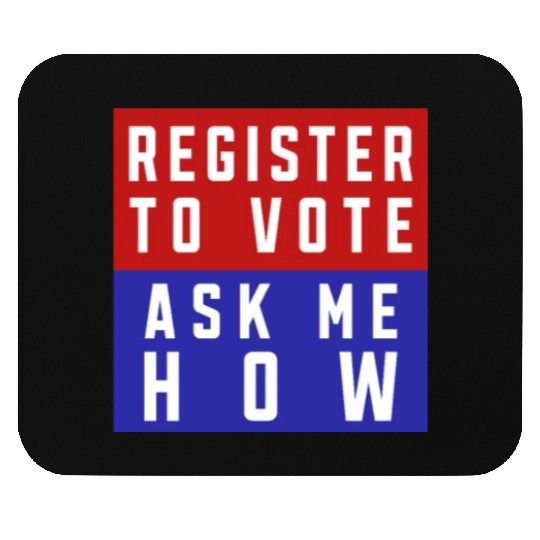 Midterm Election Voter 2022, Register To Vote Ask Mouse Pads