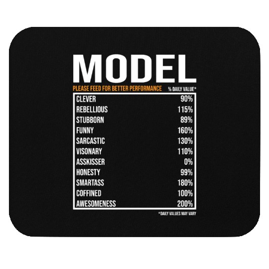 Model Daily Value funny Model Mouse Pads