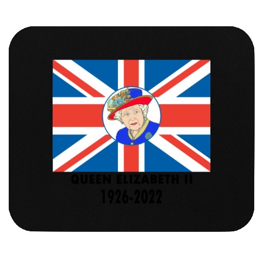 Queen Elizabeth II - rip Queen Elizabeth II - rest Mouse Pads
