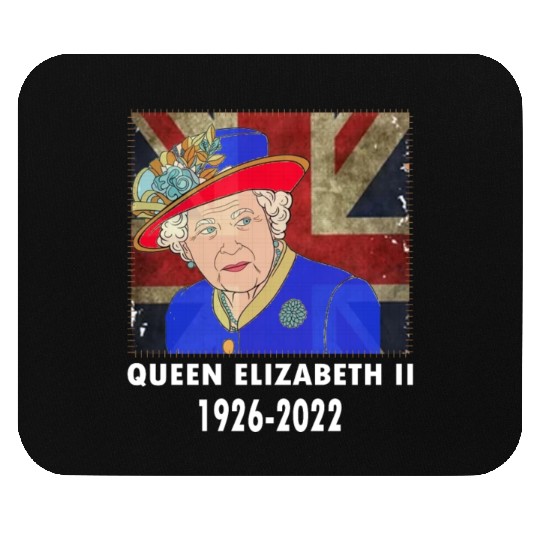 Queen Elizabeth II - rip Queen Elizabeth II - rest Mouse Pads