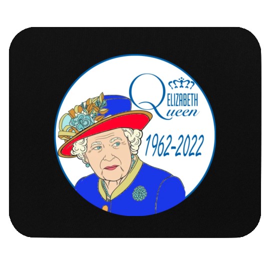 Queen Elizabeth II - rip Queen Elizabeth II - rest Mouse Pads