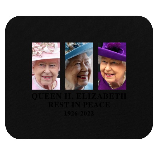 Queen II Elizabeth Mouse Pads