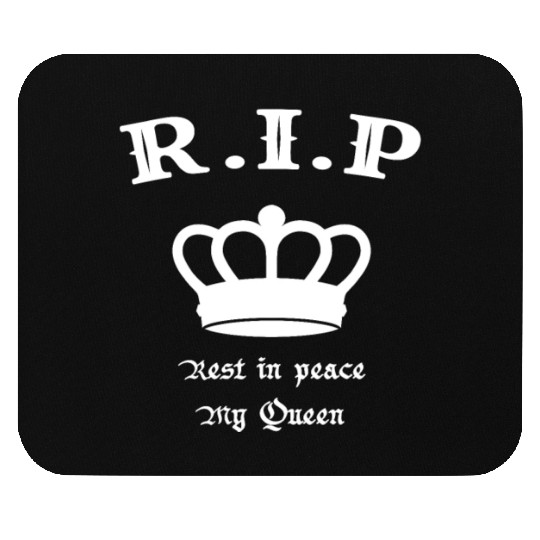 rest in peace queen elizabeth Mouse Pads