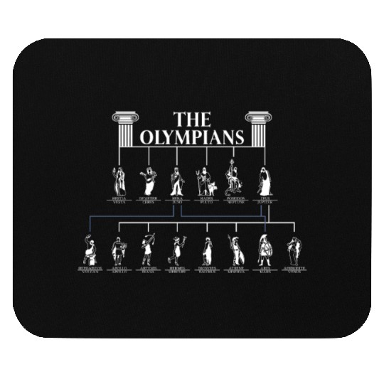 Greek Mythology Ancient Greek God Greece Goddess Mouse Pads