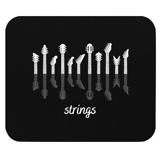 Guitar Strings Mouse Pads