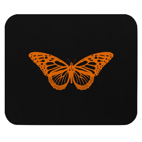 Monarch Butterfly Solo Knockout Mouse Pads
