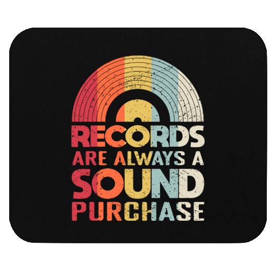 Vinyl Collector Joke Record Collection Mouse Pads
